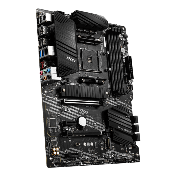 MSI B550-A PRO AMD B550 AM4 DDR4 ATX Motherboard