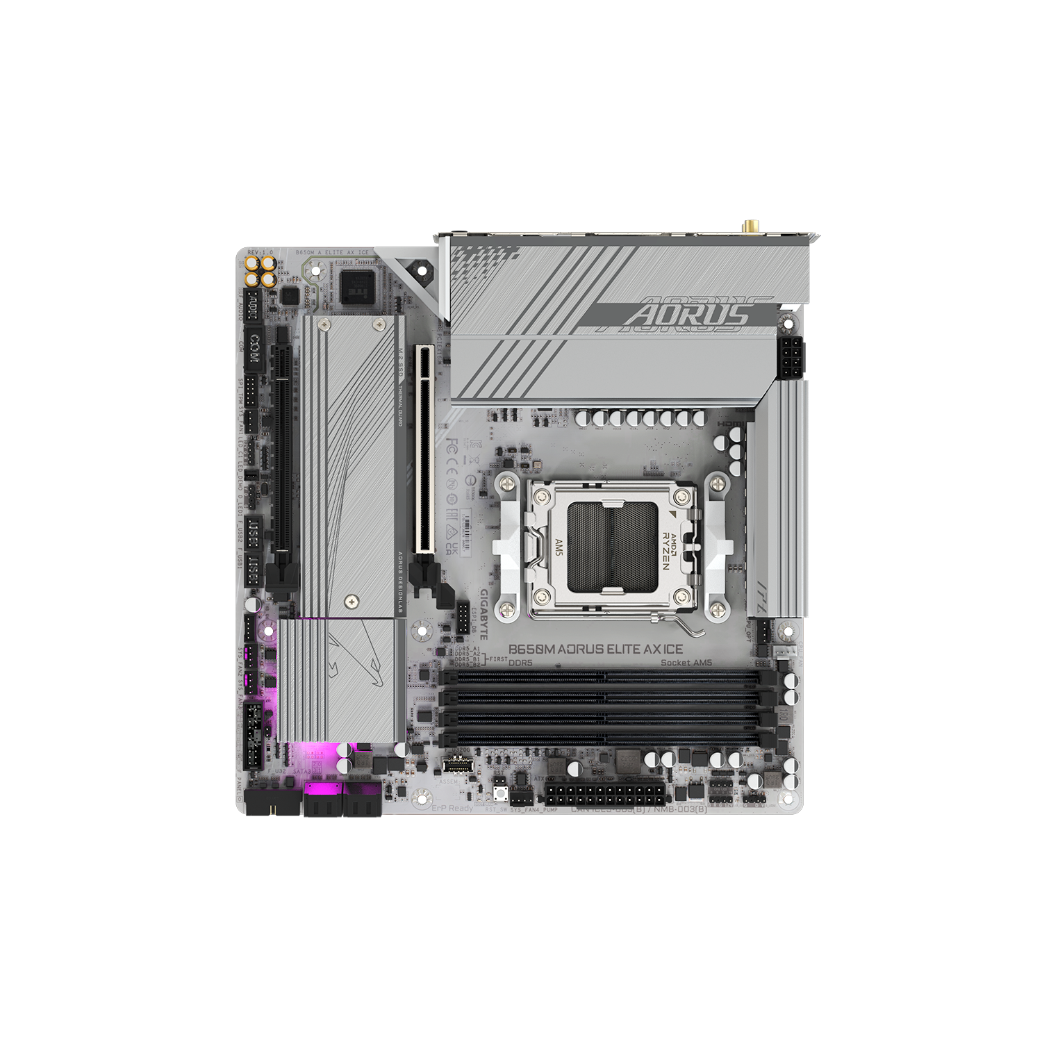 GIGABYTE B650 AORUS ELITE AX AM5 ATX AMD Motherboard Refurbished