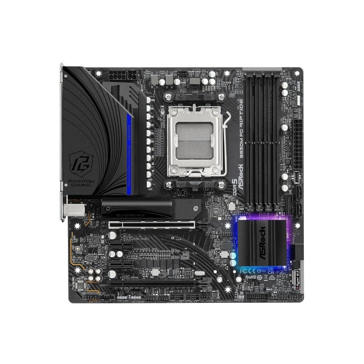 ASRock B650M PG Riptide AMD AM5 DDR5 Micro ATX Motherboard