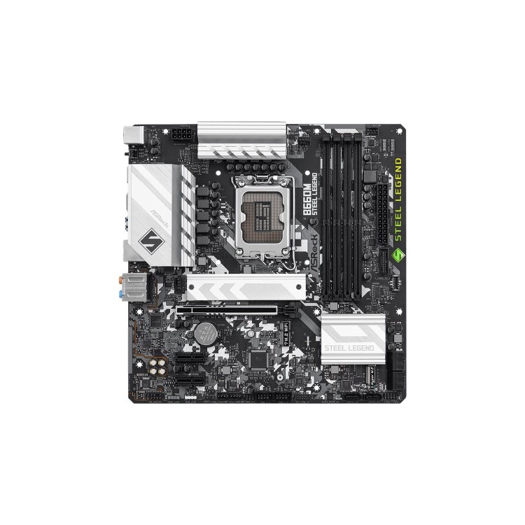 ASRock B660M Stell Legend Intel B660 LGA 1700 DDR4 Micro ATX Motherboard