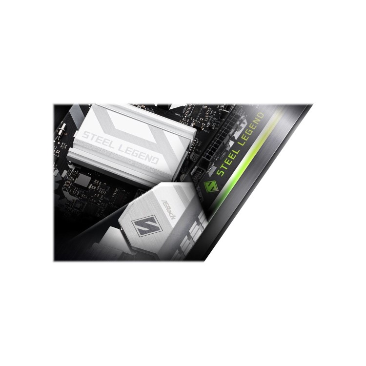 ASRock B660M Stell Legend Intel B660 LGA 1700 DDR4 Micro ATX Motherboard