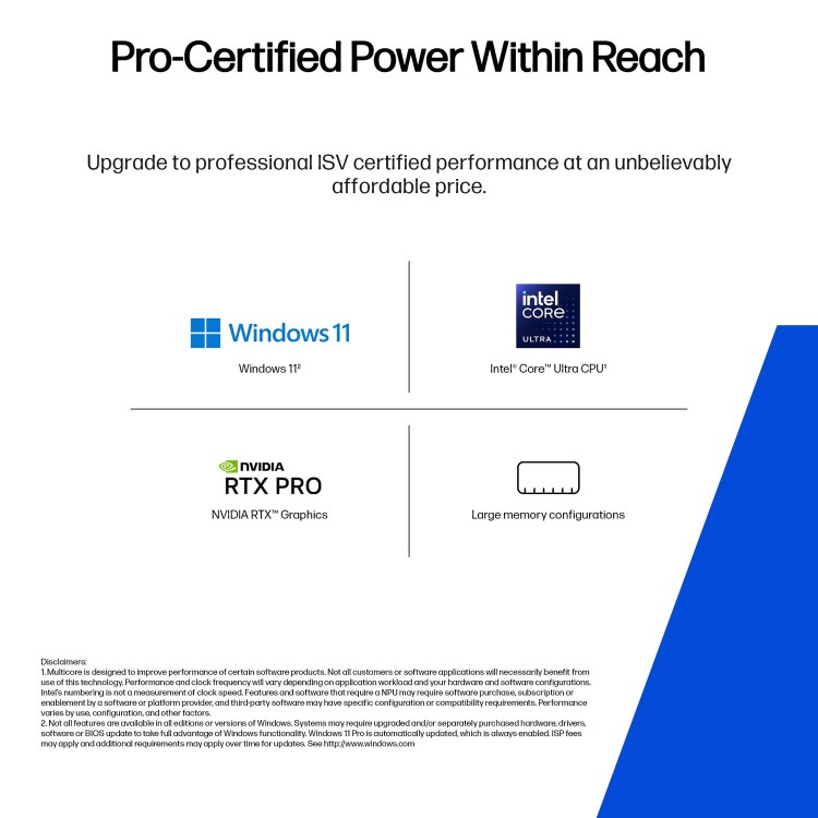 ZBook X G1i 16 inch Mobile Workstation PC  - Data Science, 16", Windows 11 Pro, Intel Core™ Ultra 7, 32GB RAM, 1TB SSD, WUXGA