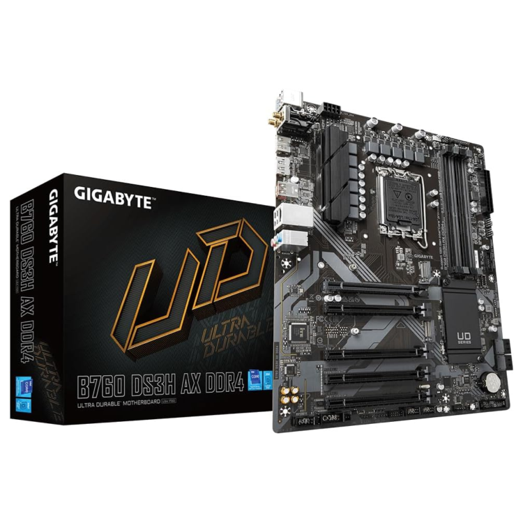 Gigabyte B760 DS3H AX DDR4 Intel B760 LGA 1700 DDR4 ATX Motherboard