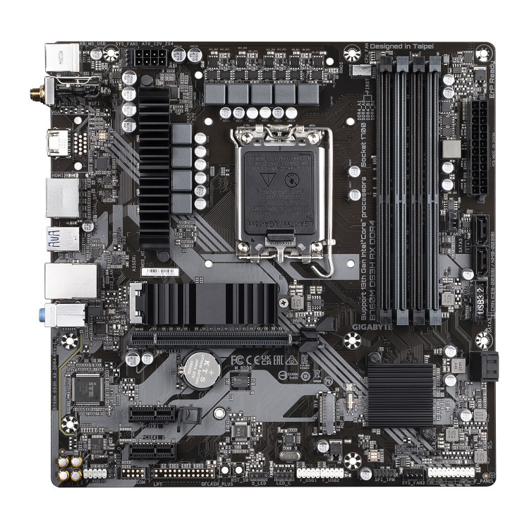 Gigabyte B760 DS3H AX Intel B760 LG 1700 DDR4 Micro ATX Motherboard