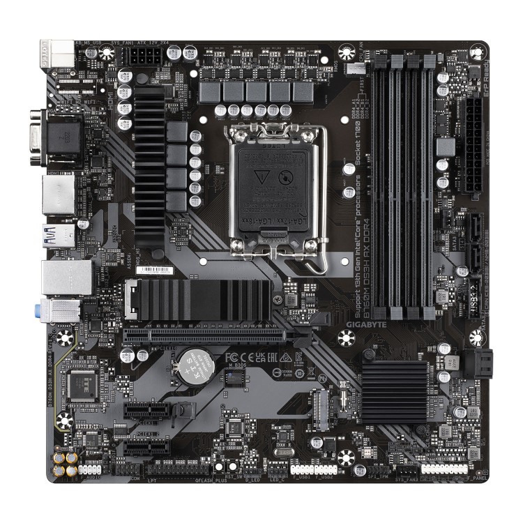 Gigabyte B760M DS3H Intel B760 LGA 1700 DDR4 Micro ATX Motherboard
