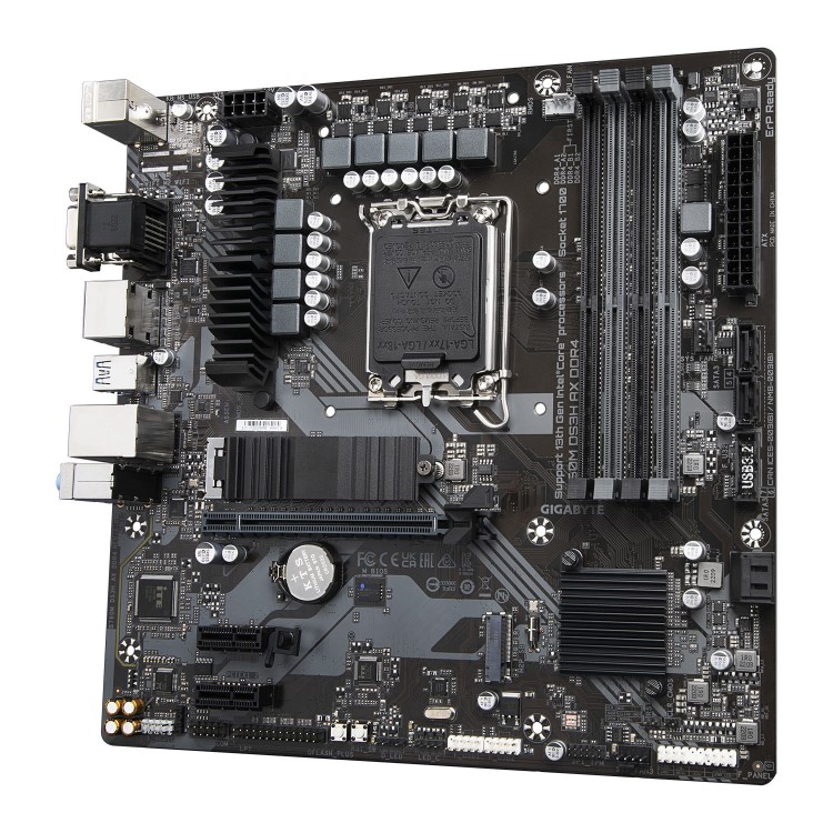 Gigabyte B760M DS3H Intel B760 LGA 1700 DDR4 Micro ATX Motherboard