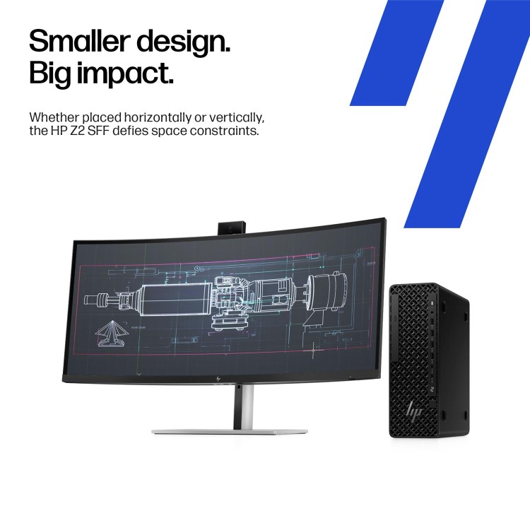 Z2 SFF G1i Workstation Desktop PC, Windows 11 Pro, Intel Core™ Ultra 7, 32GB RAM, 1TB SSD