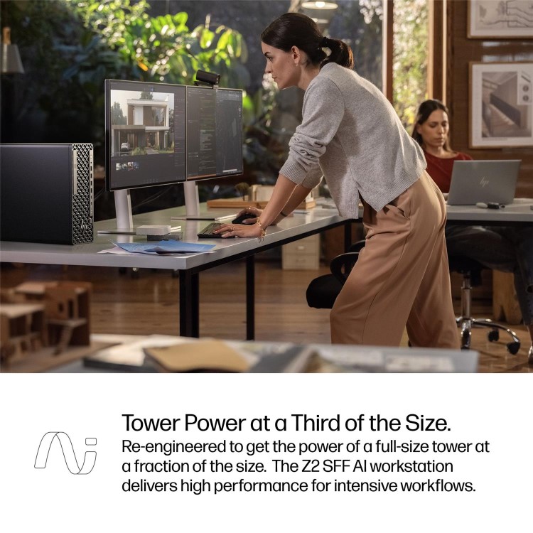 HP Z2 SFF G1i Intel Core Ultra 7 265K 32GB RAM 1TB SSD RTX 2000 Ada Windows 11 Pro Workstation PC