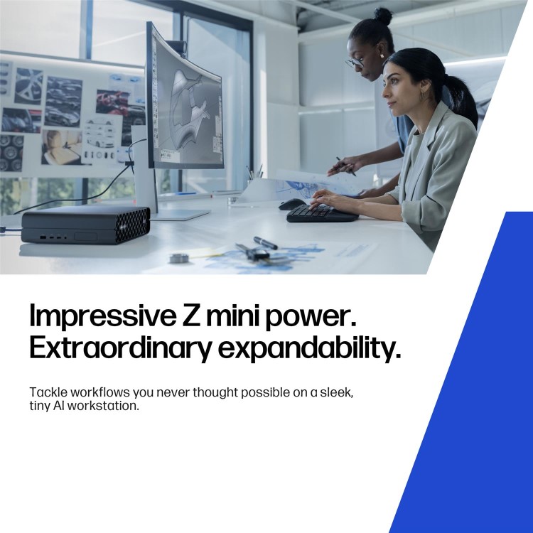 HP Z2 Mini G1i Intel Core Ultra 9 285K 64GB RAM 1TB SSD RTX 4000 Ada Windows 11 Pro Workstation PC