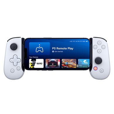 Backbone One - PlayStation Edition Lightning - Mobile Gaming Controller for iPhone - White