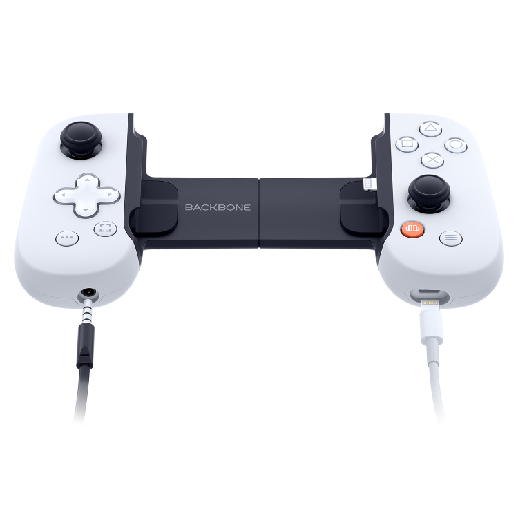 Backbone One - PlayStation Edition Lightning - Mobile Gaming Controller for iPhone - White