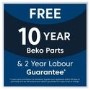 Refurbished Beko BBDF26300X 60cm Double Built In Electric Oven Stainless Steel