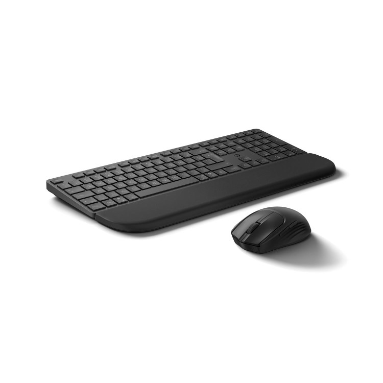 HP 585C Multi-Device Dual-Mode Mouse and Keyboard Combo with Palm Rest