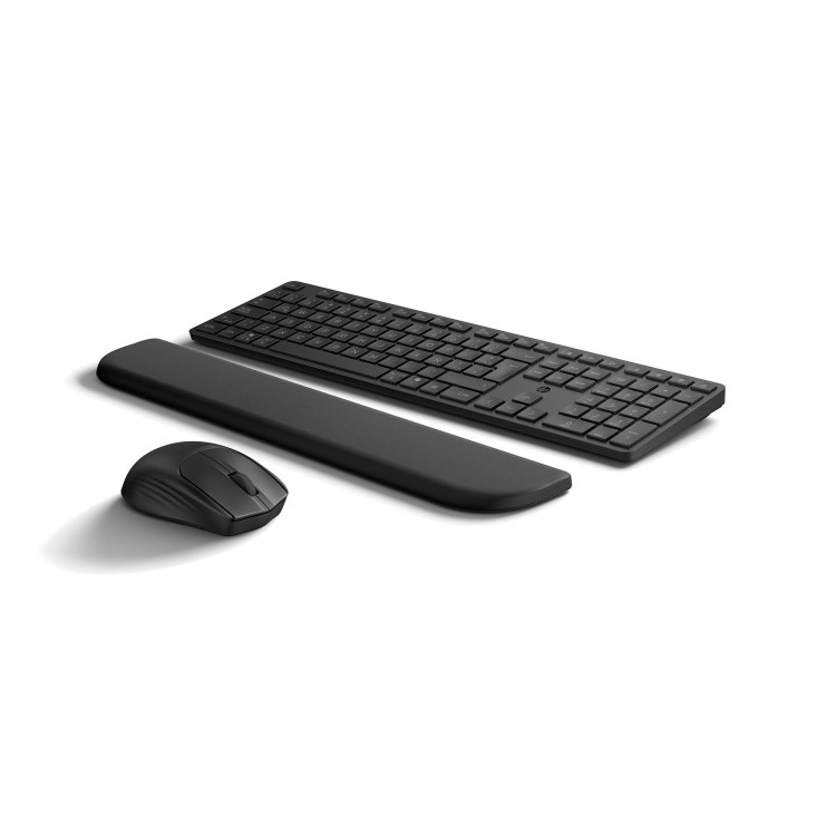 HP 585C Multi-Device Dual-Mode Mouse and Keyboard Combo with Palm Rest