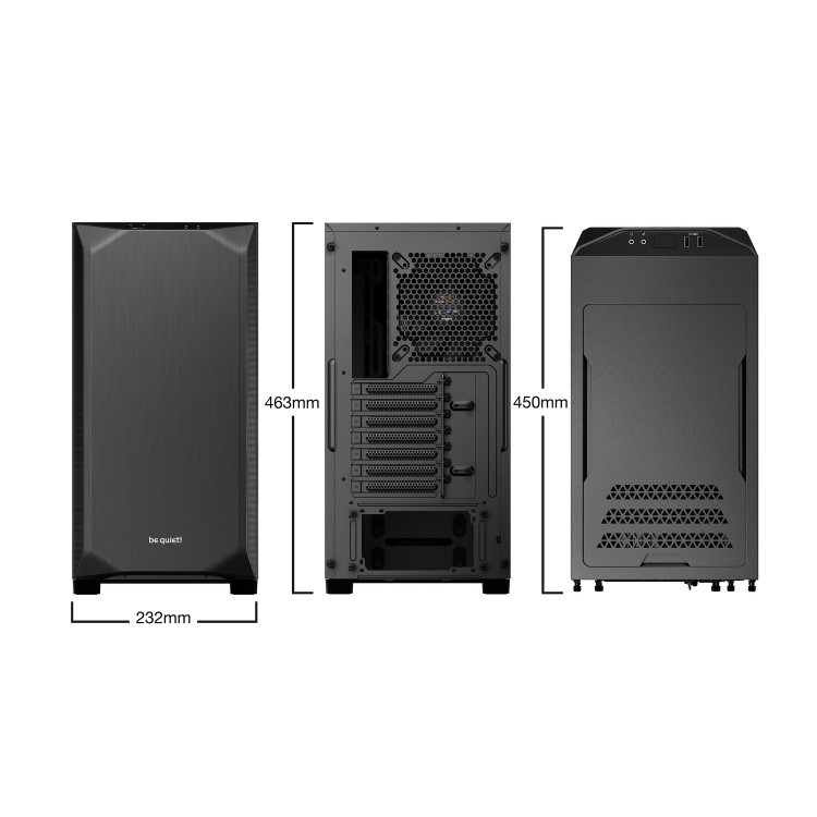 be quiet! Pure Base 500 Mid Tower ATX Gaming Case Black