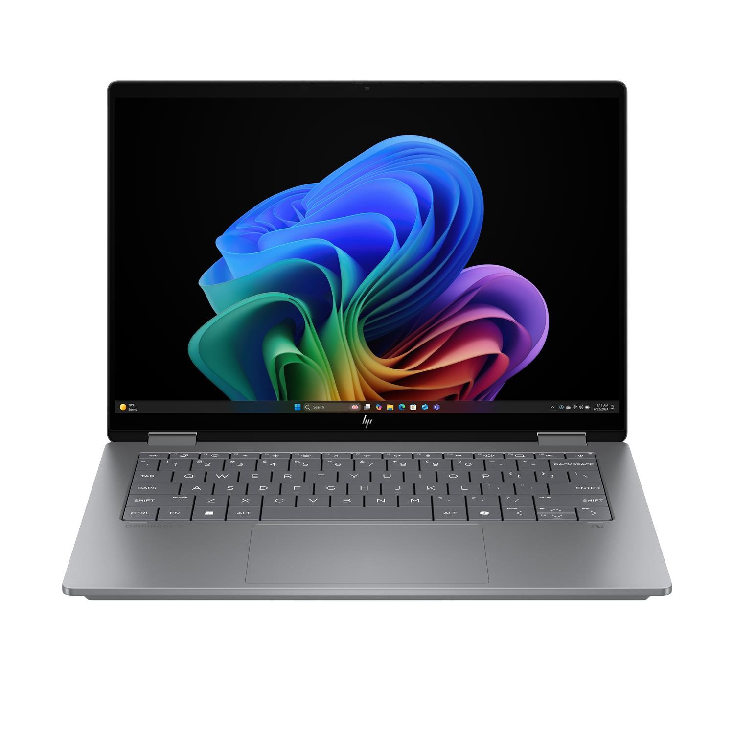 HP OmniBook X FlipNGAI 14 fk0004na Copilot+ PC AMD Ryzen AI 5 RAM 512GB SSD 14 Inch Windows 11 Touchscreen Laptop