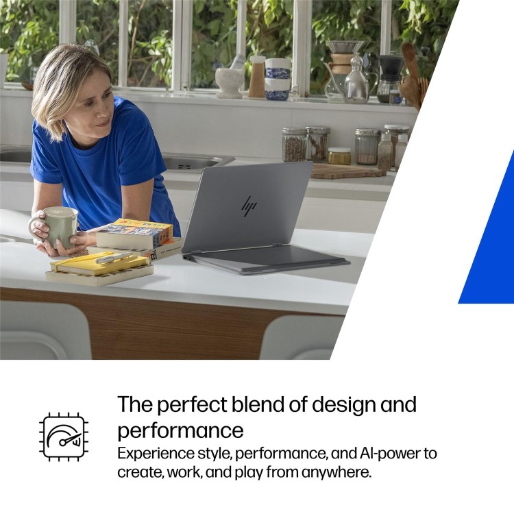 HP OmniBook X FlipNGAI 14-fk0004na Copilot+ PC AMD Ryzen AI 5 16GB RAM 512GB SSD 14 Inch Windows 11 Touchscreen Laptop