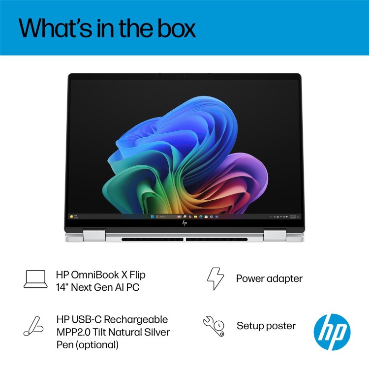 HP OmniBook Intel Core Ultra 5 16GB RAM 512GB SSD 14 Inch Windows 11 Laptop