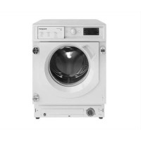 Refurbished Hotpoint Anti-stain BIWMHG81485UKN Integrated 8KG 1400 Spin Washing Machine White