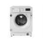 Refurbished Hotpoint Anti-stain BIWMHG81485UKN Integrated 8KG 1400 Spin Washing Machine White