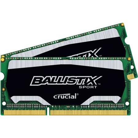 Crucial Ballistix Sport 16GB 2x 8GB DDR3-1600 Memory