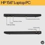 HP 15-fc0057na AMD Ryzen 5 8GB RAM 512GB SSD 15.6 Inch Windows 11 Laptop