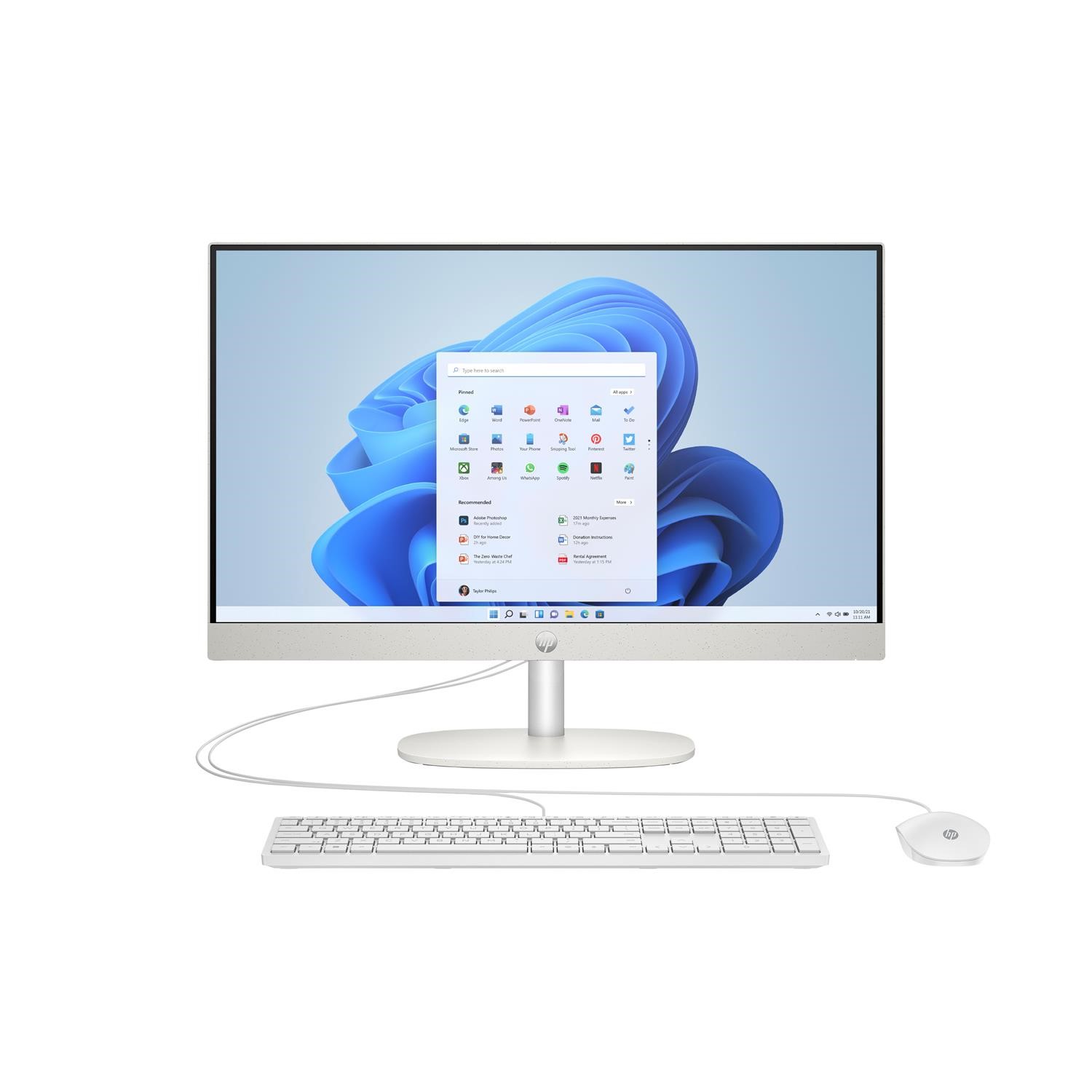 HP 24-CR0063NA Intel Core i3 8GB RAM 256GB SSD 23.8 Inch Windows 11 All-in-One PC