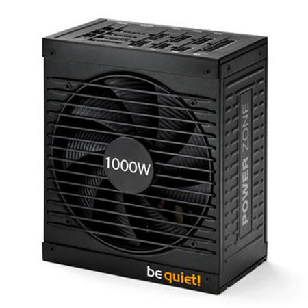 Be Quiet! 1000W Power Zone PSU Modular Fluid Dynamic Bearing Fan 80+ Bronze SLI/XFire Cont. Pow