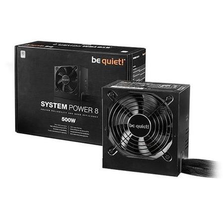 Be Quiet! System Power 8 500W 80 Plus Non Modular Power Supply