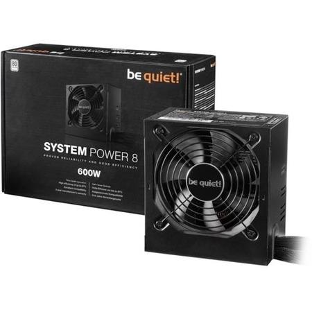 Be Quiet! System Power 600W 80 Plus Fully Modular Power Supply