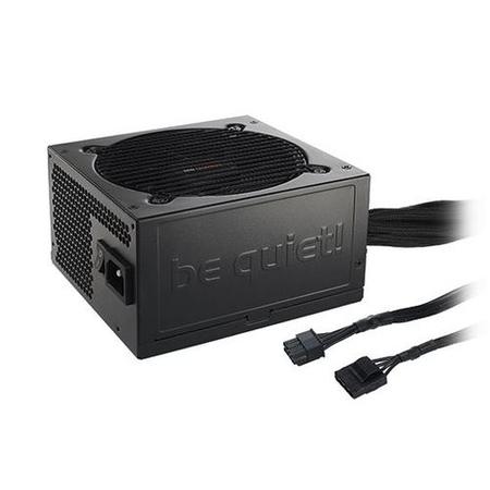 Be Quiet! 500W Pure Power 10 PSU Rifle Bearing Fan 80+ Silver Cont. Power