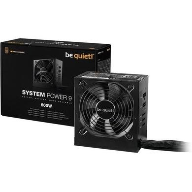 Be Quiet 600W System Power 9 PSU Semi-Modular Sleeve Bearing 80+ Bronze Dual 12V Cont. Power