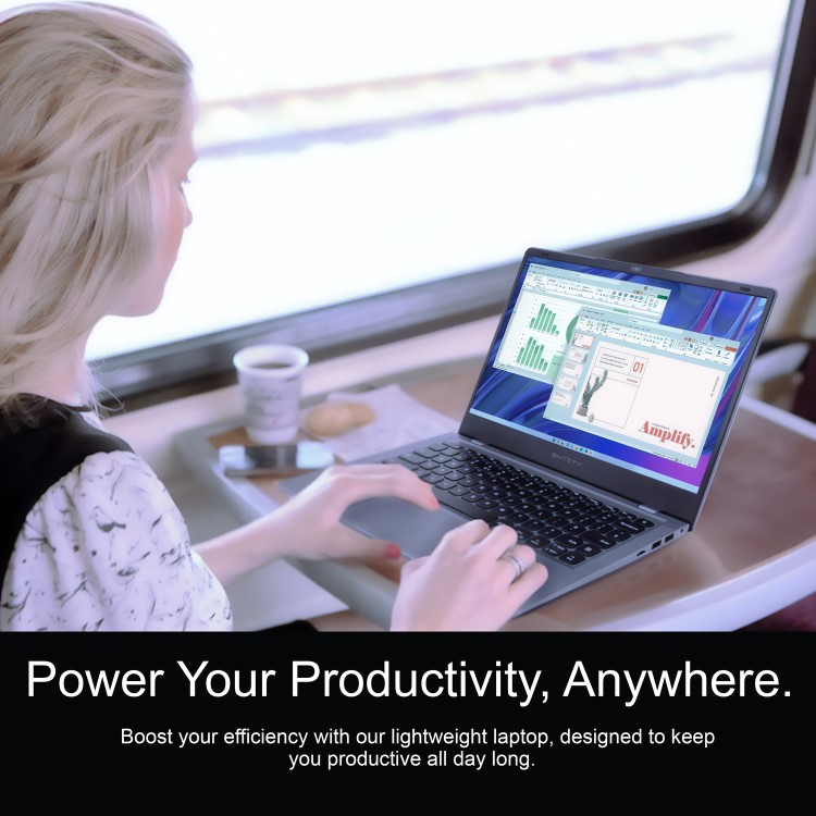 Entity Book 14 Intel Celeron 4GB RAM 128GB eMMC 14 Inch Windows 11 Laptop