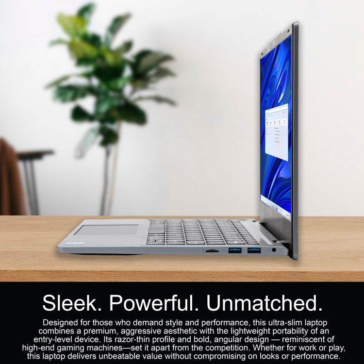 Entity Book 14 Intel Celeron 4GB RAM 128GB eMMC 14 Inch Windows 11 Laptop