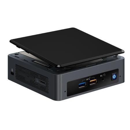 Intel NUC Core i7-8559U 2.7 GHz UCFF Mini PC in Black - Laptops Direct