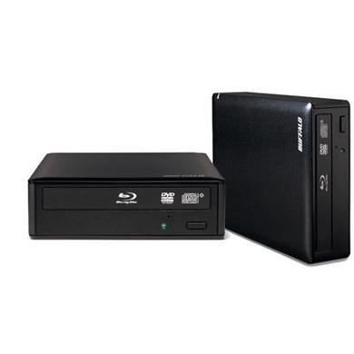 Buffalo16x External Blu-ray Drive in Black