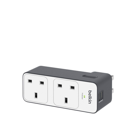 Belkin 2 Way Travel Surge Protector 