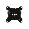 B-Tech BT7510-PRO/B Ultra-slim flat screen wall mount 10&quot; - 23&quot; max weight 20kg - Black Includes security Allen key and locking screws