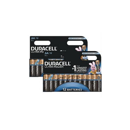 Duracell Ultra Power AA  2 x 12 Pack
