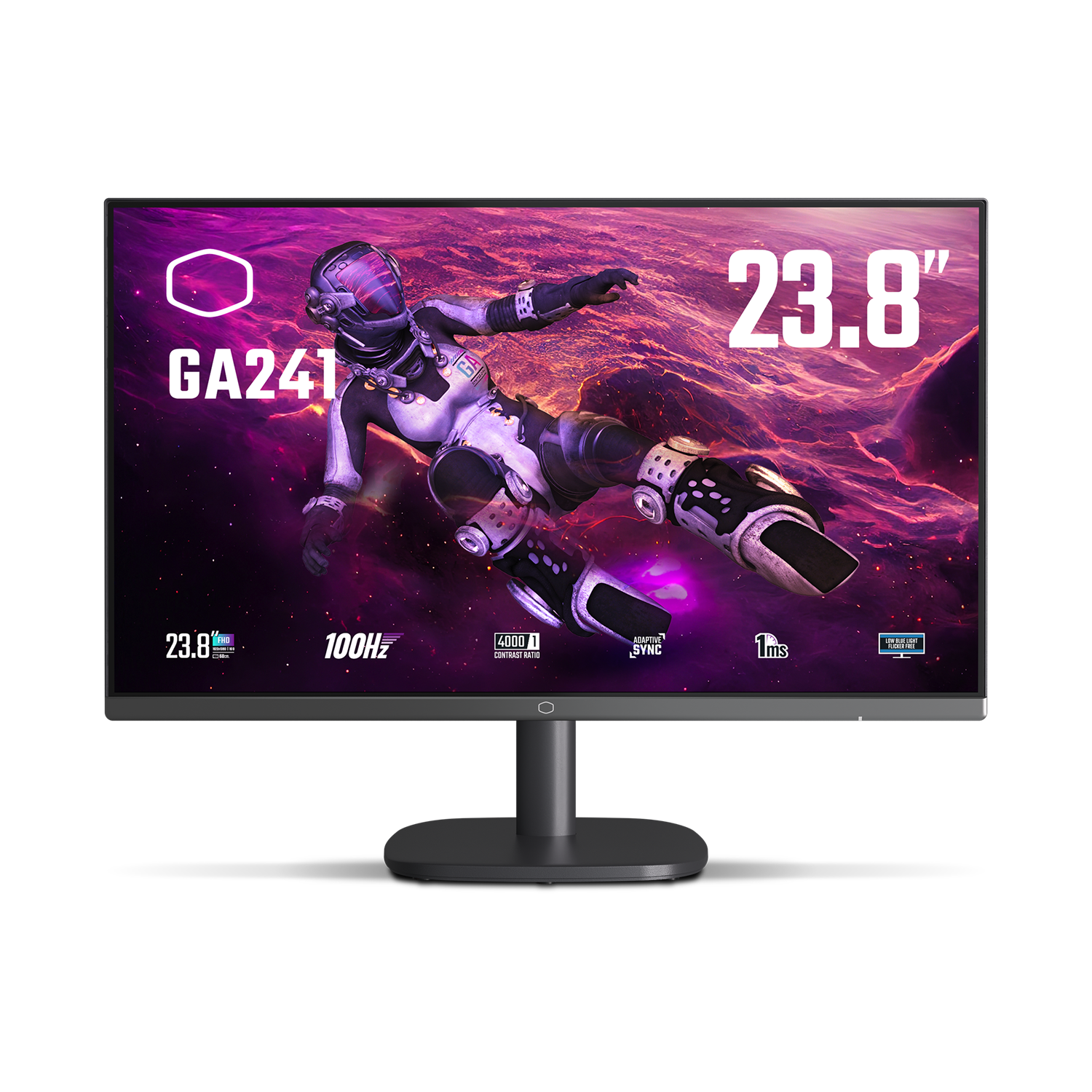 GA241 Gaming Monitor 23.8 Inch Full HD 100Hz