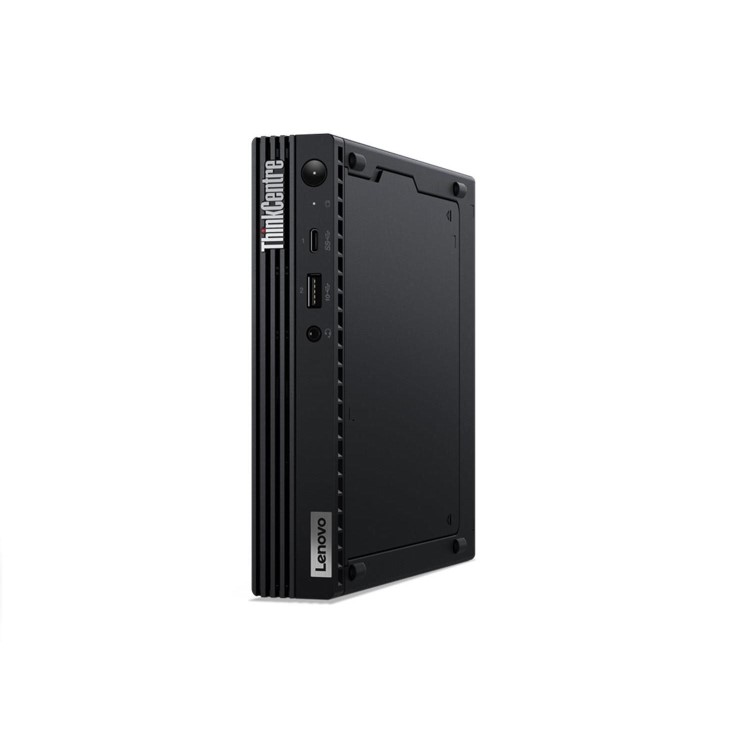 Lenovo ThinkCentre M60e Windows 11 Pro Tiny Desktop PC with Lenovo ThinkVision C27-40 27" FHD Monitor