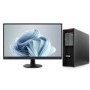 Lenovo ThinkStation P520 Tower Intel Xeon W-2275 with Lenovo ThinkVision C27-40 27" FHD Monitor