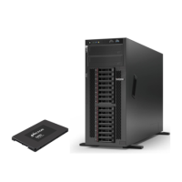 Lenovo ThinkSystem ST550 Intel Xeon Silver 4208 2.1GHz 8c 32GB RAM 4U Tower Server with Micron 5400 PRO 480GB Self-Encrypting Drive
