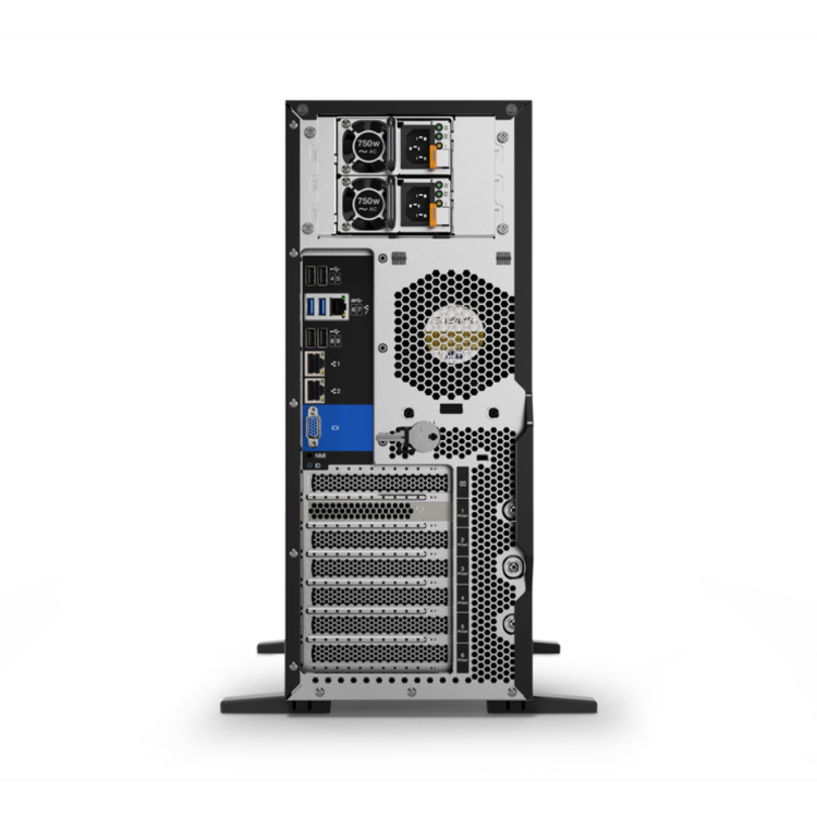 Lenovo ThinkSystem ST550 Intel Xeon Silver 4208 2.1GHz 8c 32GB RAM 4U Tower Server with Micron 5400 PRO 480GB Self-Encrypting Drive