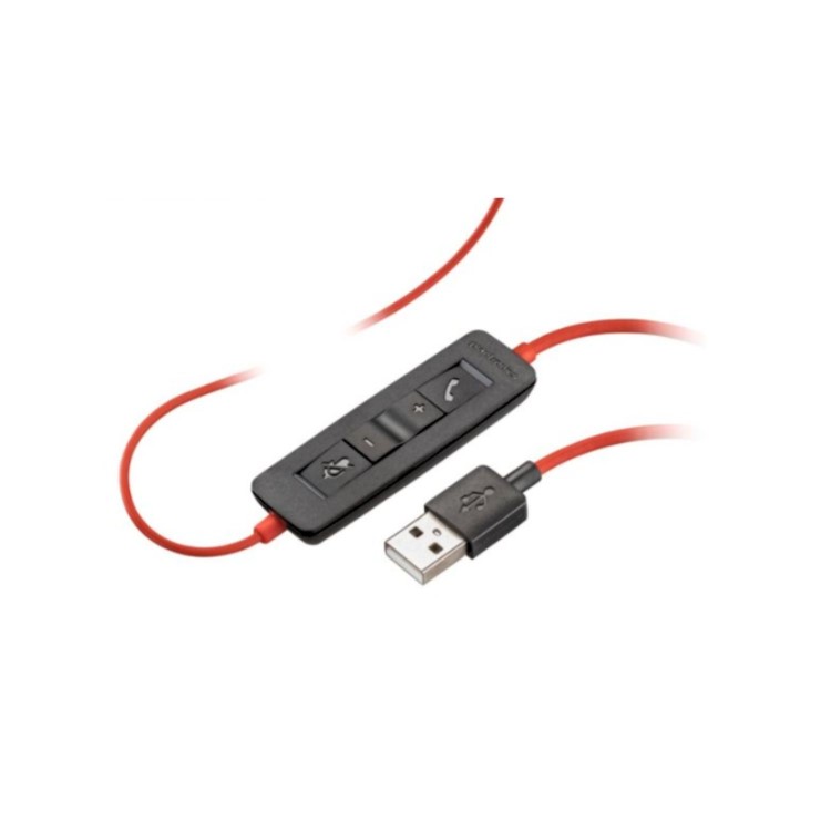 Poly Blackwire 3220 USB Headset and HP 235 Wireless Mouse Set