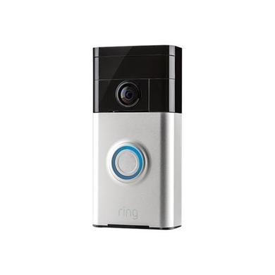 Ring Video Doorbell Satin Nickel with Professional Installation