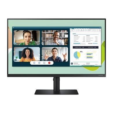 Box Opened Samsung S24A400VEU 24" IPS LED FHD FreeSync Monitor with Webcam & Speaker - Black