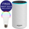 Amazon Echo 2nd Gen Smart Hub Sandstone Fabric with FREE E27 Smart Bulb