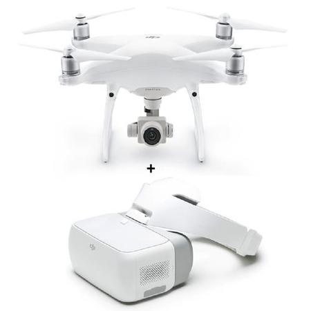 DJI Phantom 4 Pro 4K Camera Drone + DJI Goggles