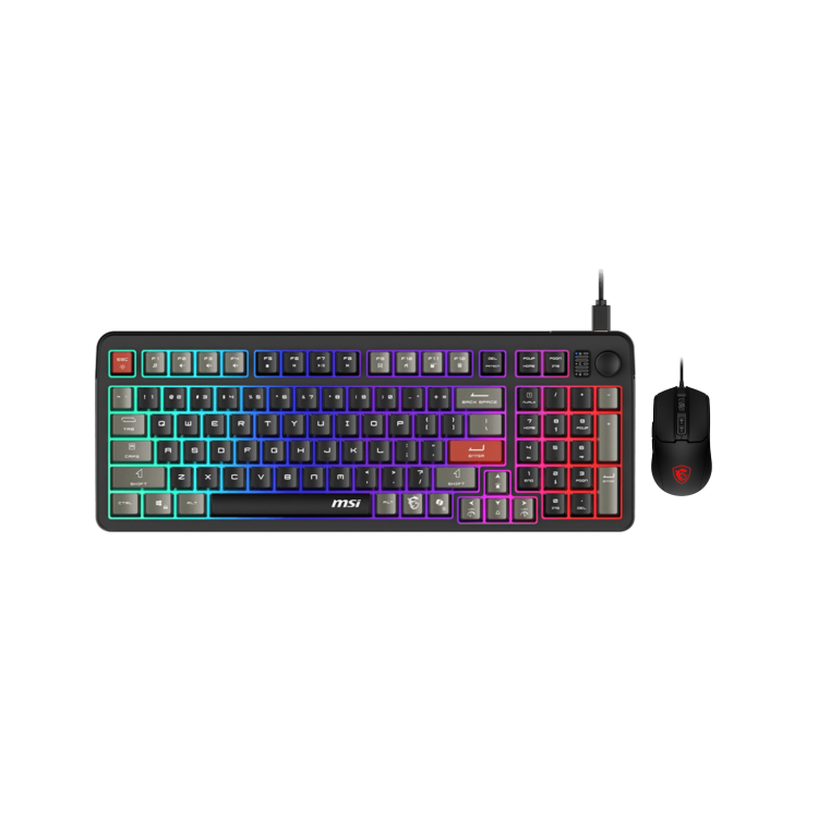 MSI Forge Gaming Keyboard and Mouse Bundle